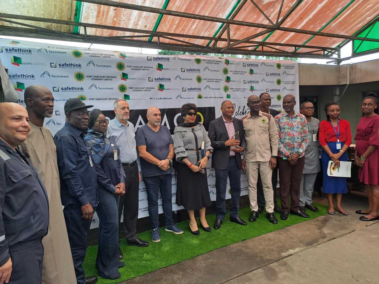 Ceremony to commemorate 100,000 Man Hour LTI Free Milestone achieved by ...